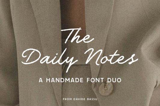 The Daily Notes - Script and Sans