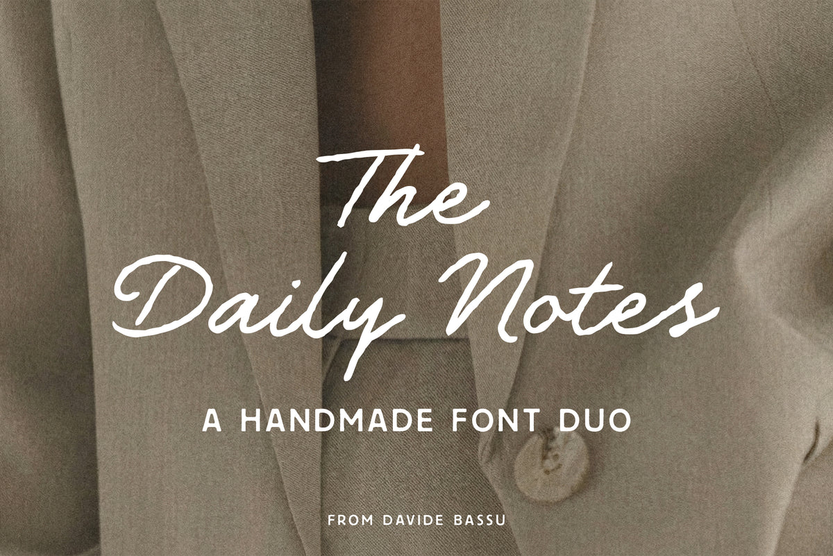 The Daily Notes - Script and Sans