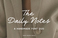 The Daily Notes - Script and Sans