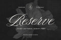 Reserve - Luxury Script Font
