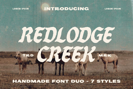REDLODGE FONT DUO + Extra