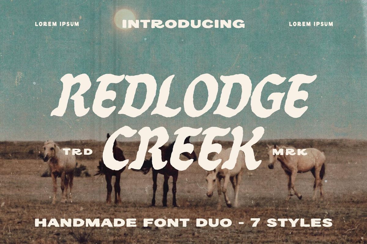 REDLODGE FONT DUO + Extra
