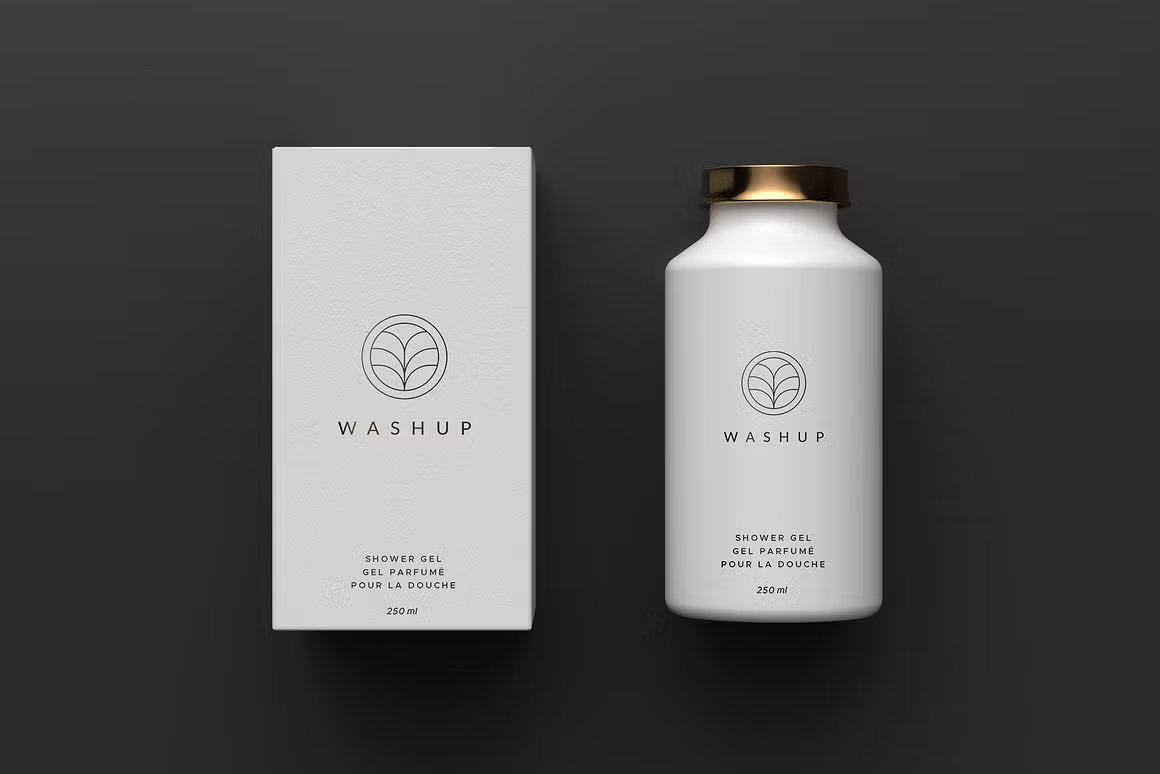 Minimal Geometric Logos - Volume 1