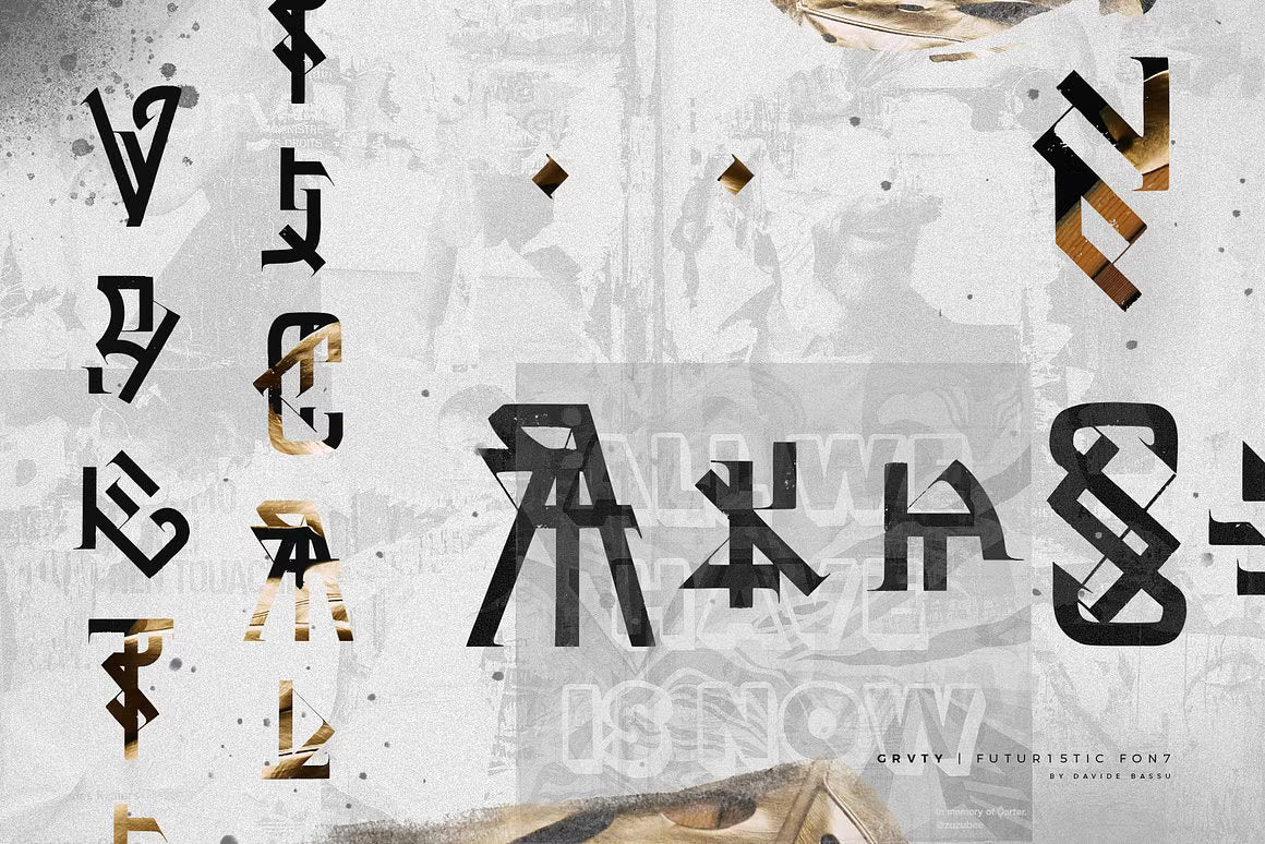 GRVTY | Futuristic font