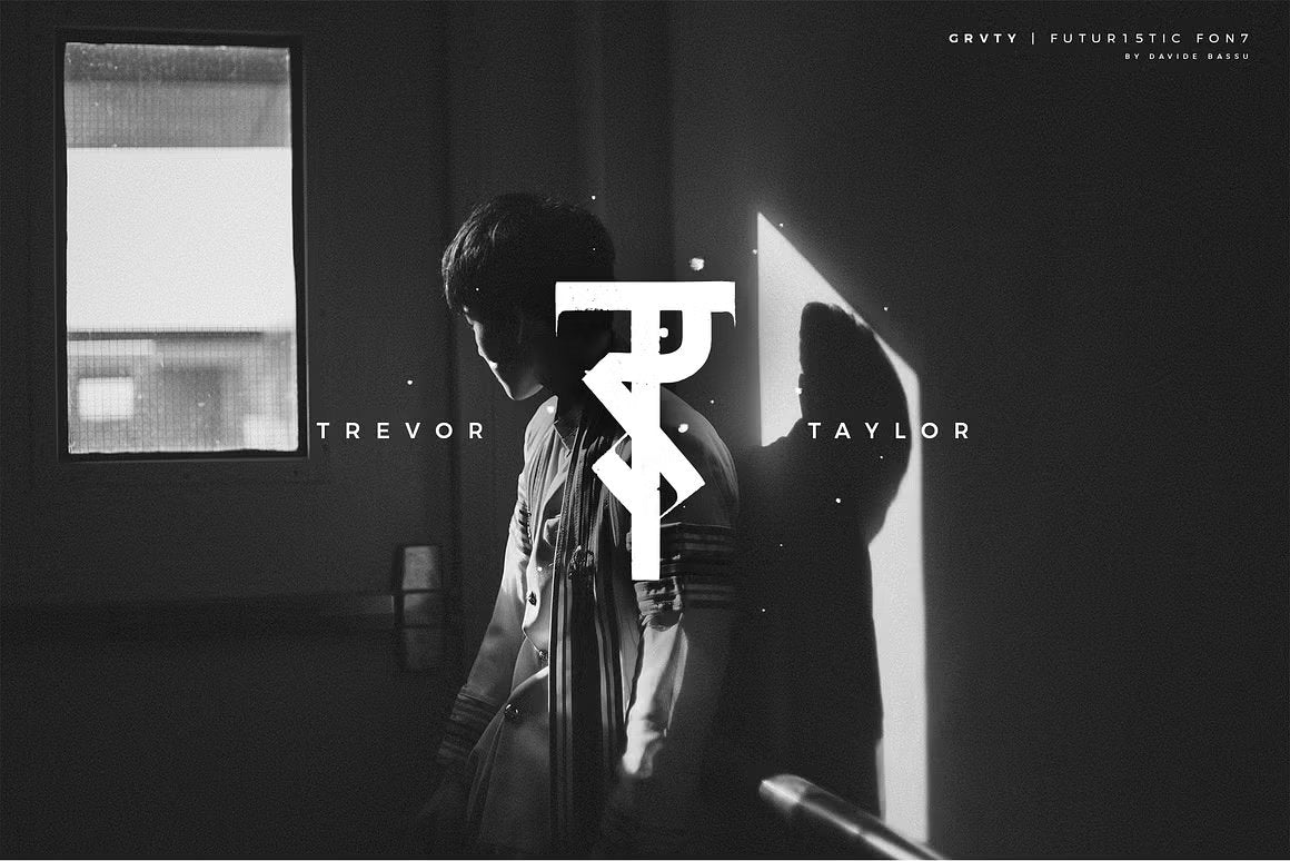 GRVTY | Futuristic font