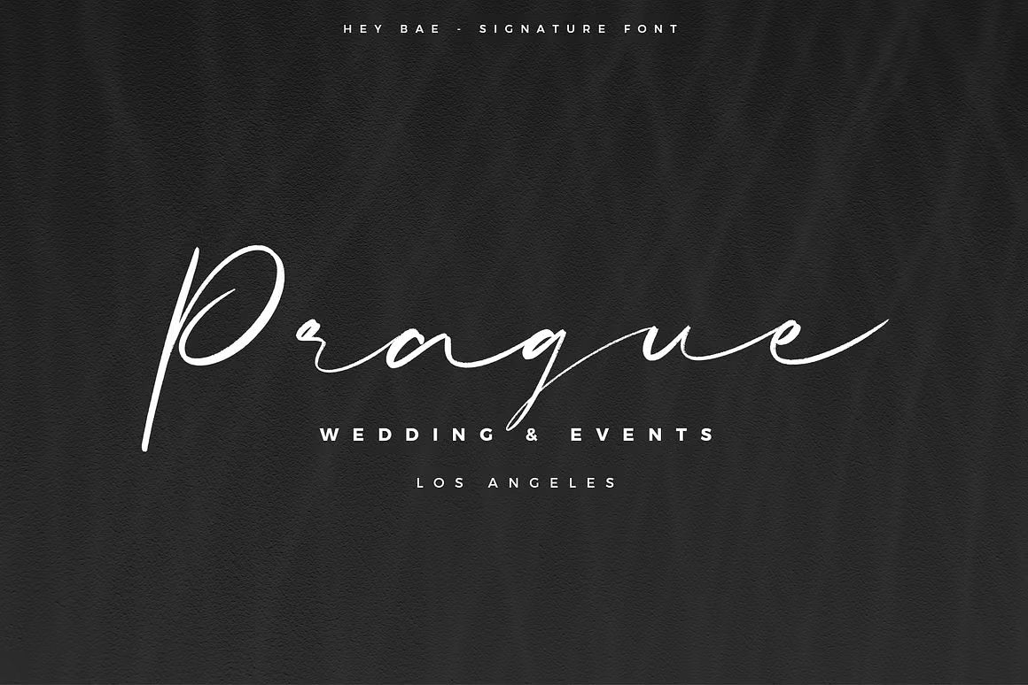 Hey Bae – A Modern Signature Script