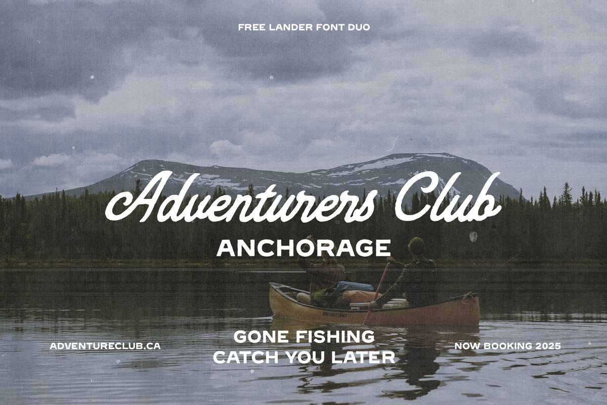 Free Lander - Font Duo + Extra