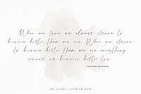 The Picture – A Handcrafted Signature Script
