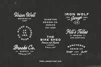Free Lander - Font Duo + Extra