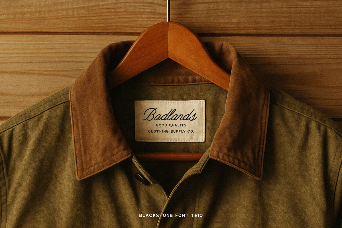 Blackstone – Handmade Font Trio