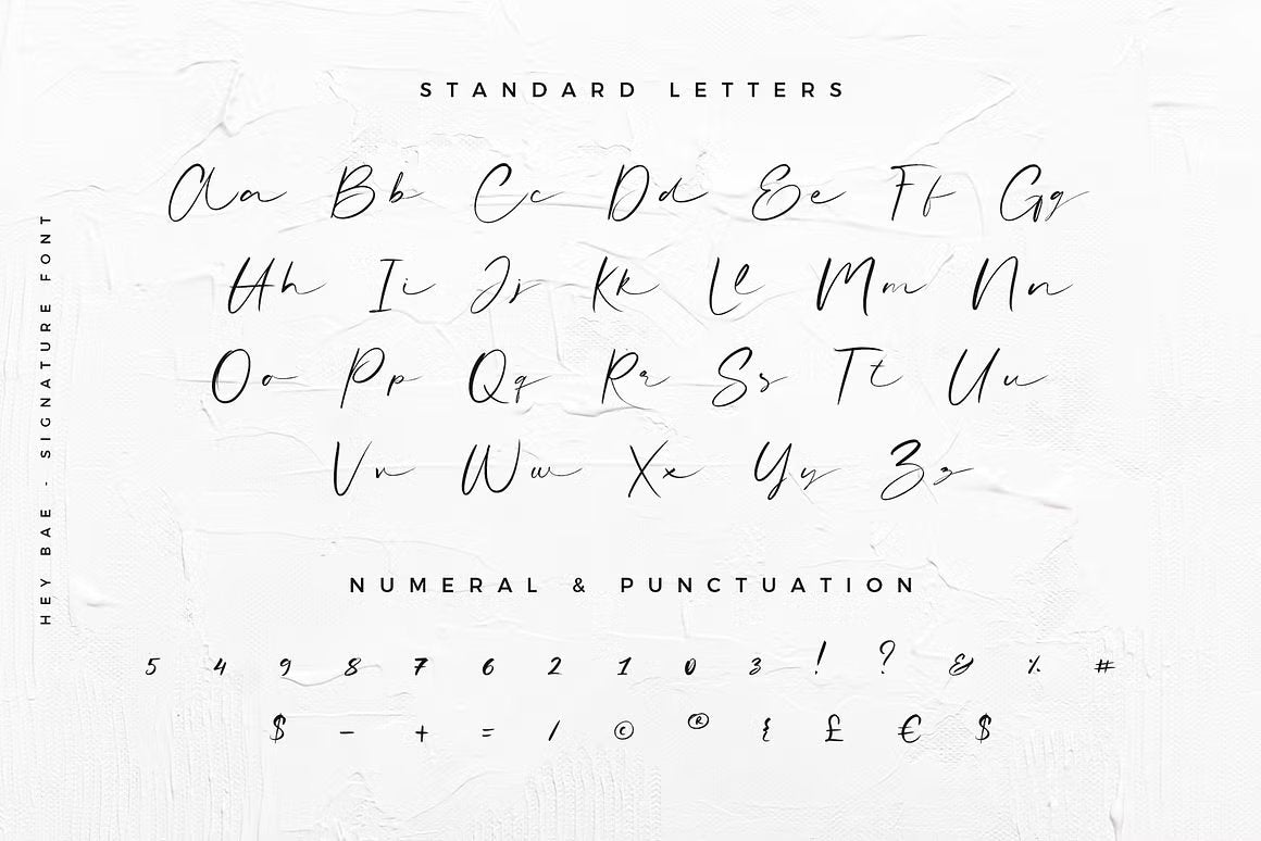 Hey Bae – A Modern Signature Script