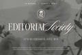 Editorial Society - Luxury Editorial Font Duo
