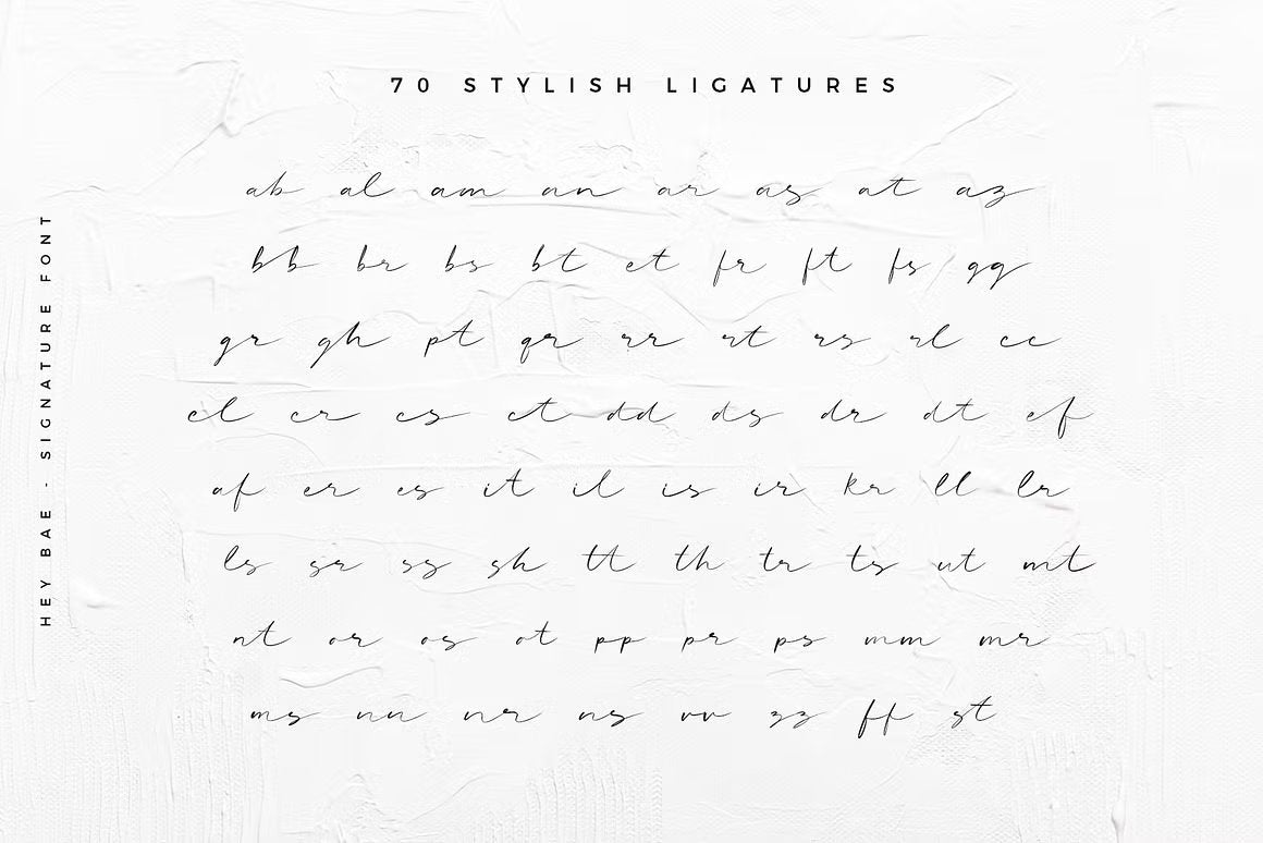 Hey Bae – A Modern Signature Script