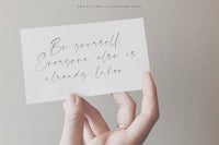 The Picture – A Handcrafted Signature Script