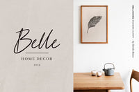 Bellissima - Messy & Modern script