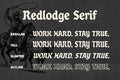 REDLODGE FONT DUO + Extra