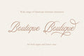 Aesthetics Romantic Script
