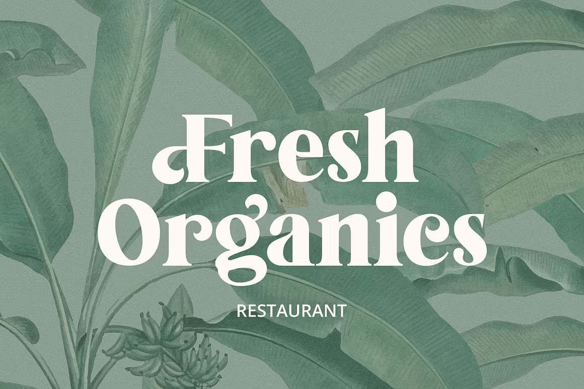 Tropical Garden – Elegant Serif Font