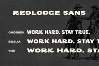 REDLODGE FONT DUO + Extra