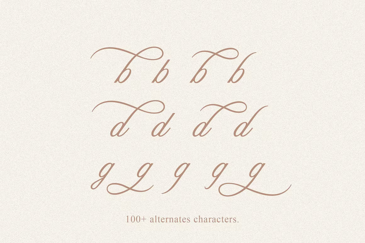 Aesthetics Romantic Script