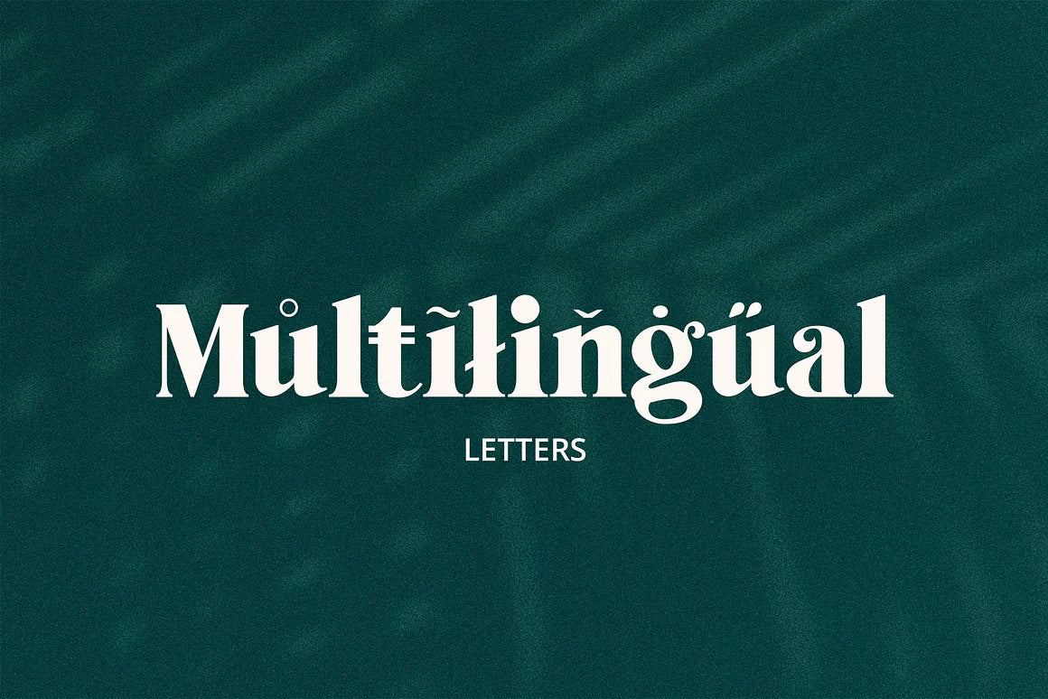 Tropical Garden – Elegant Serif Font