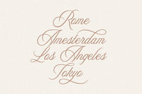 Aesthetics Romantic Script