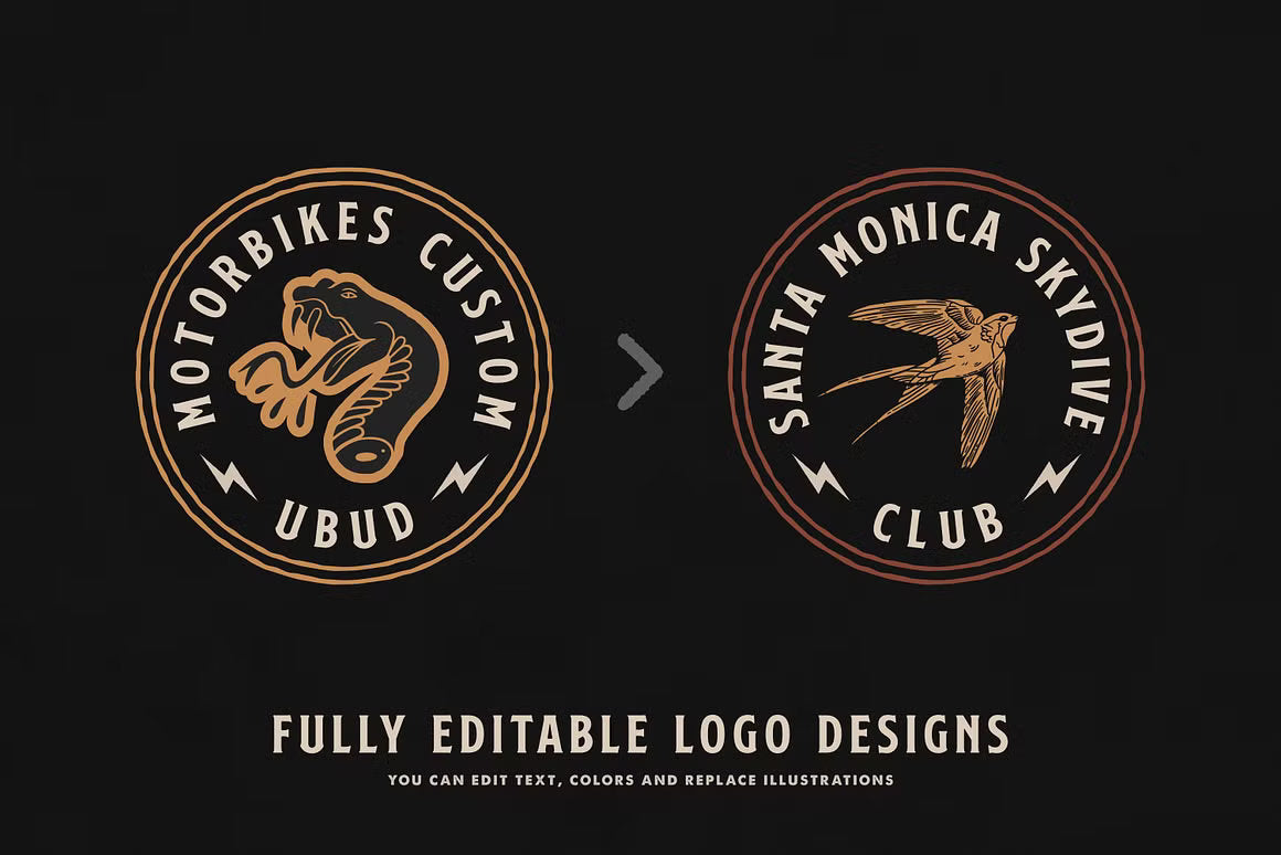 Old School Apparel Designs Bundle