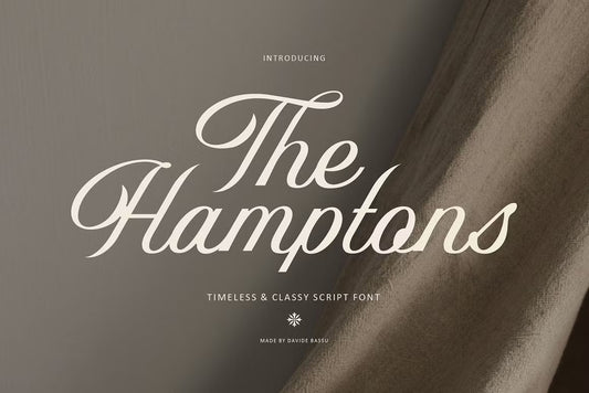 The Hamptons Script font