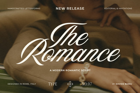 The Romance - Romantic Script Font
