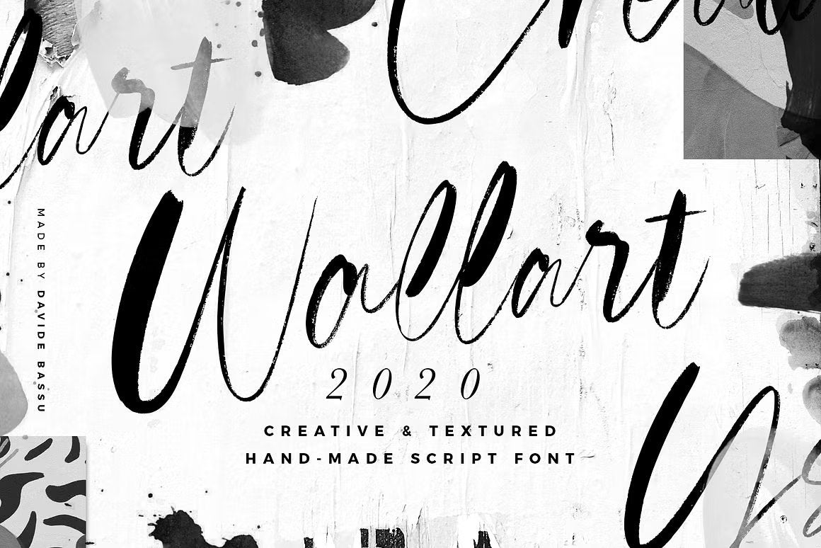 Wallart 2020 – A Graffiti-Inspired Script Font