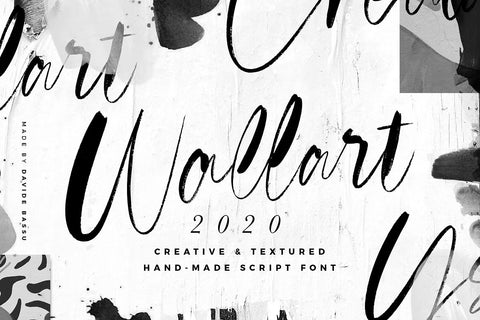 Wallart 2020 – A Graffiti-Inspired Script Font