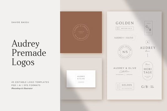 Audrey – Elegant Logo Template Collection