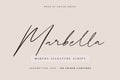 Marbella – A Handcrafted Signature Font