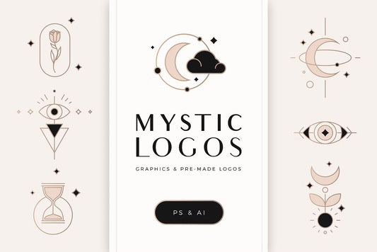 Mystic Logos – A Whimsical Logo Kit