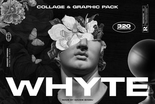 WHYTE – Collage & Graphics Pack