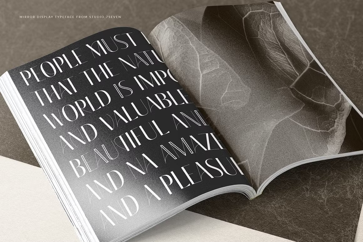 Mirror – Modern Display Typeface