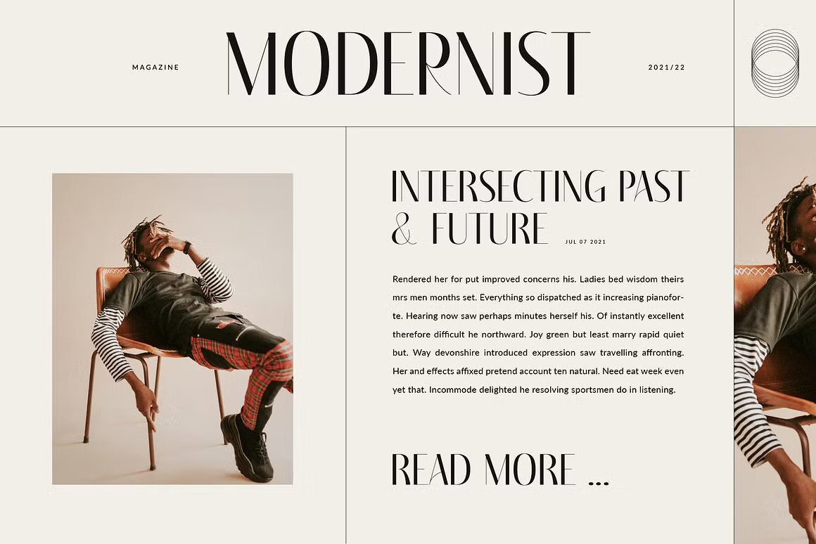 Mirror – Modern Display Typeface