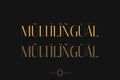 Mirror – Modern Display Typeface