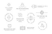 Minimal Geometric Logos - Volume 2